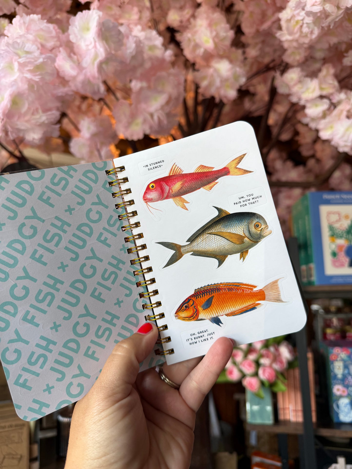 Judgy Fish Sticker Book