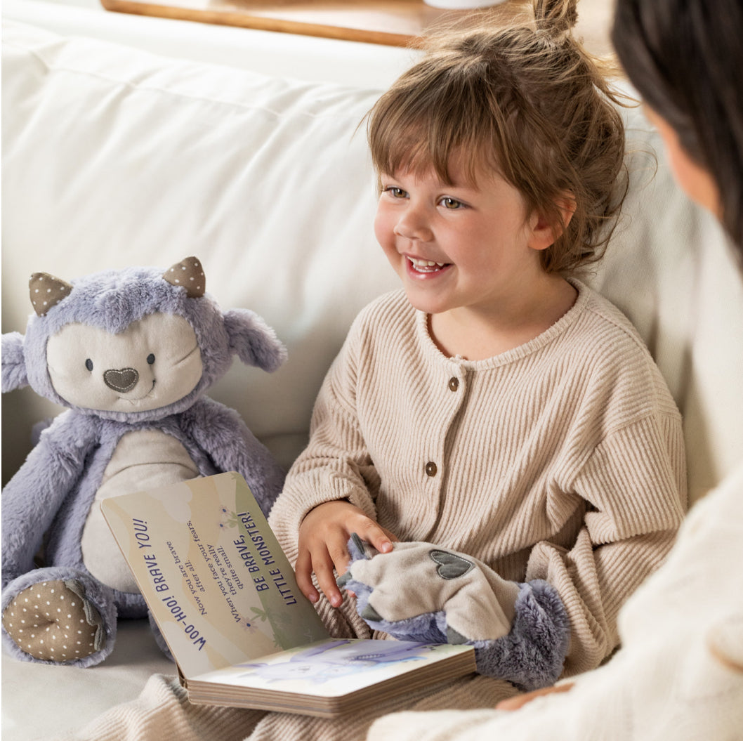 Board Book & Monster Mittens Gift Set