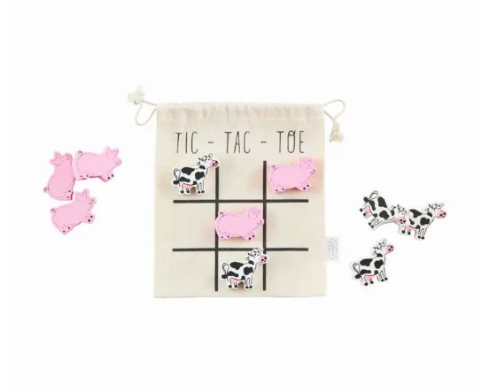 Tic Tac Toe Farm Set
