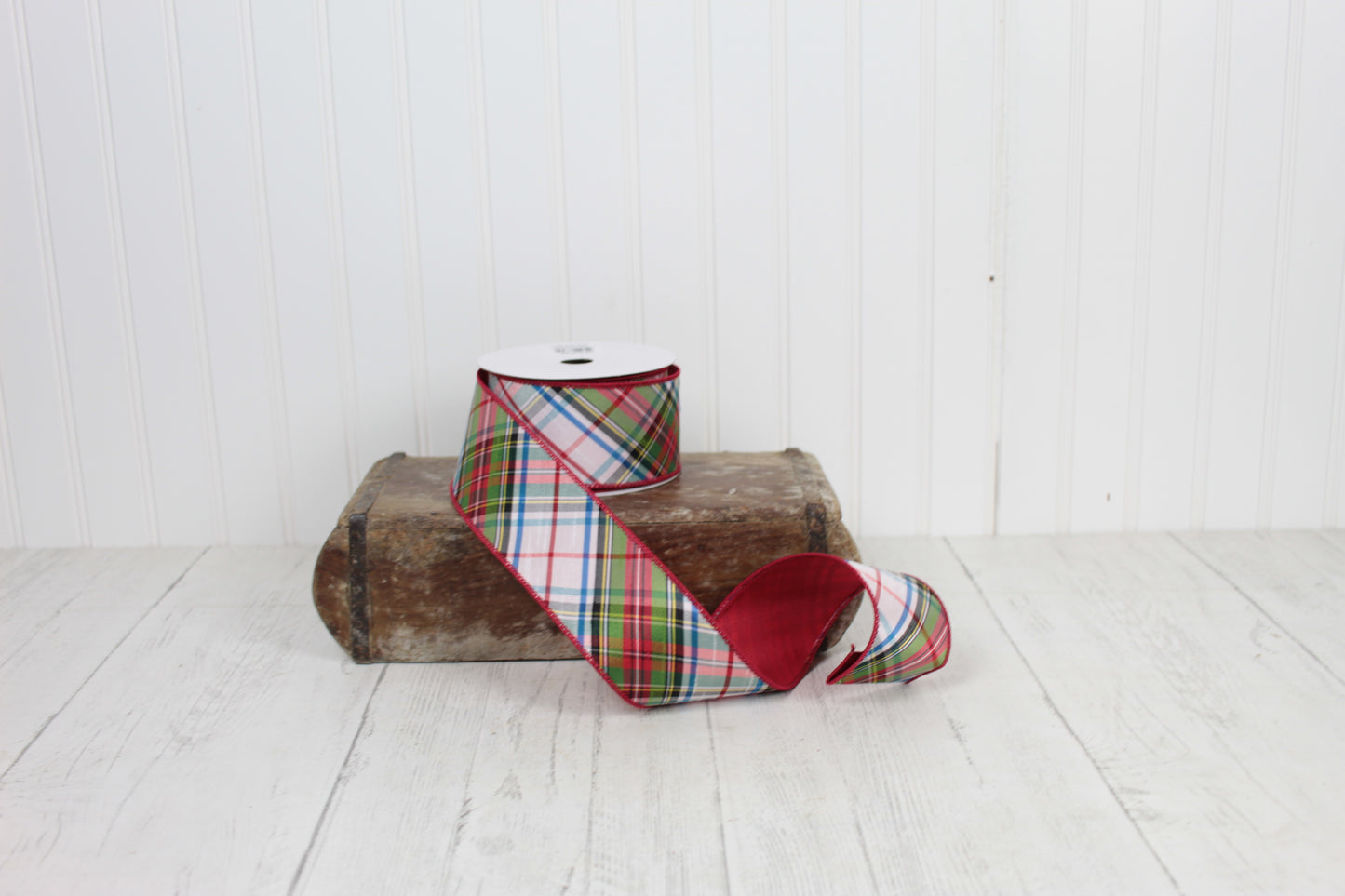 2.5”x10yd Plaid Ribbon