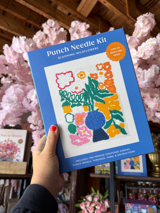 Blooming Wildflowers Punch Needle Kit
