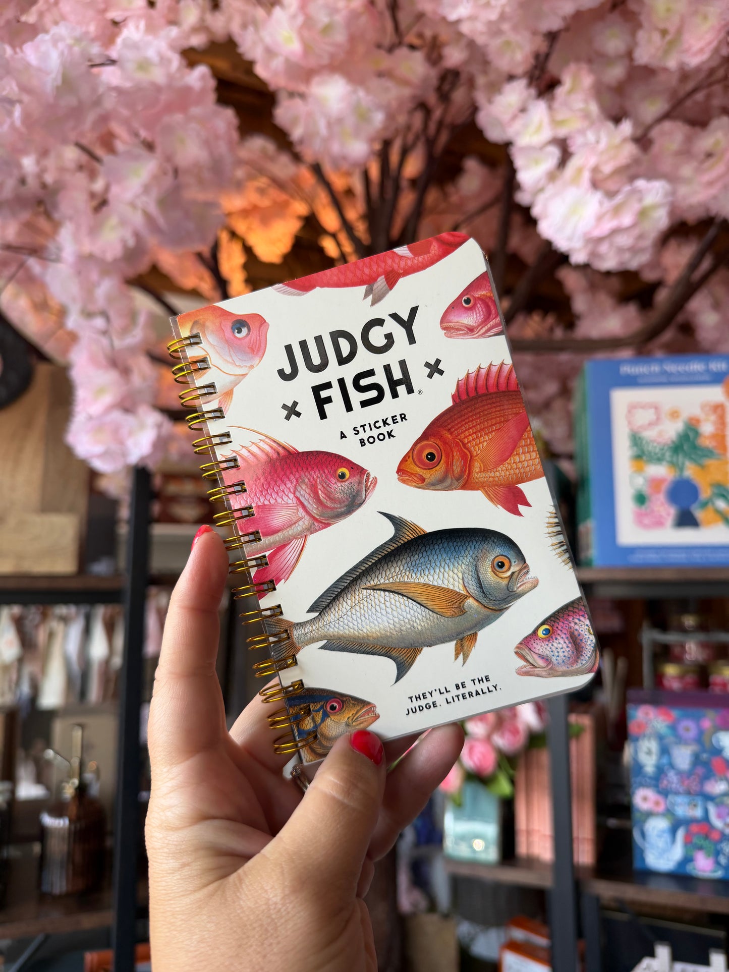 Judgy Fish Sticker Book