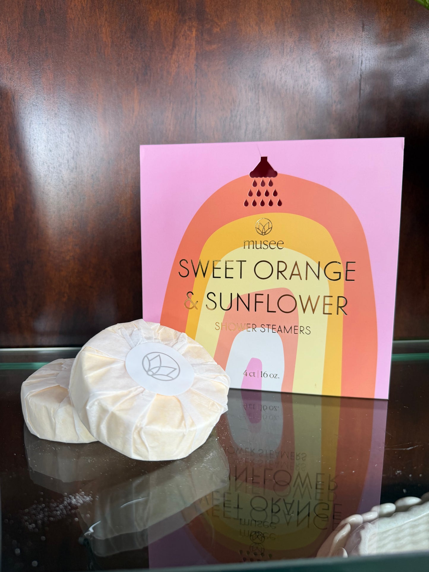 Sweet Orange & Sunflower Shower Steamers