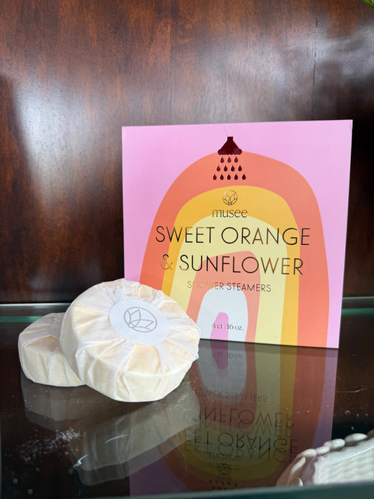 Sweet Orange & Sunflower Shower Steamers