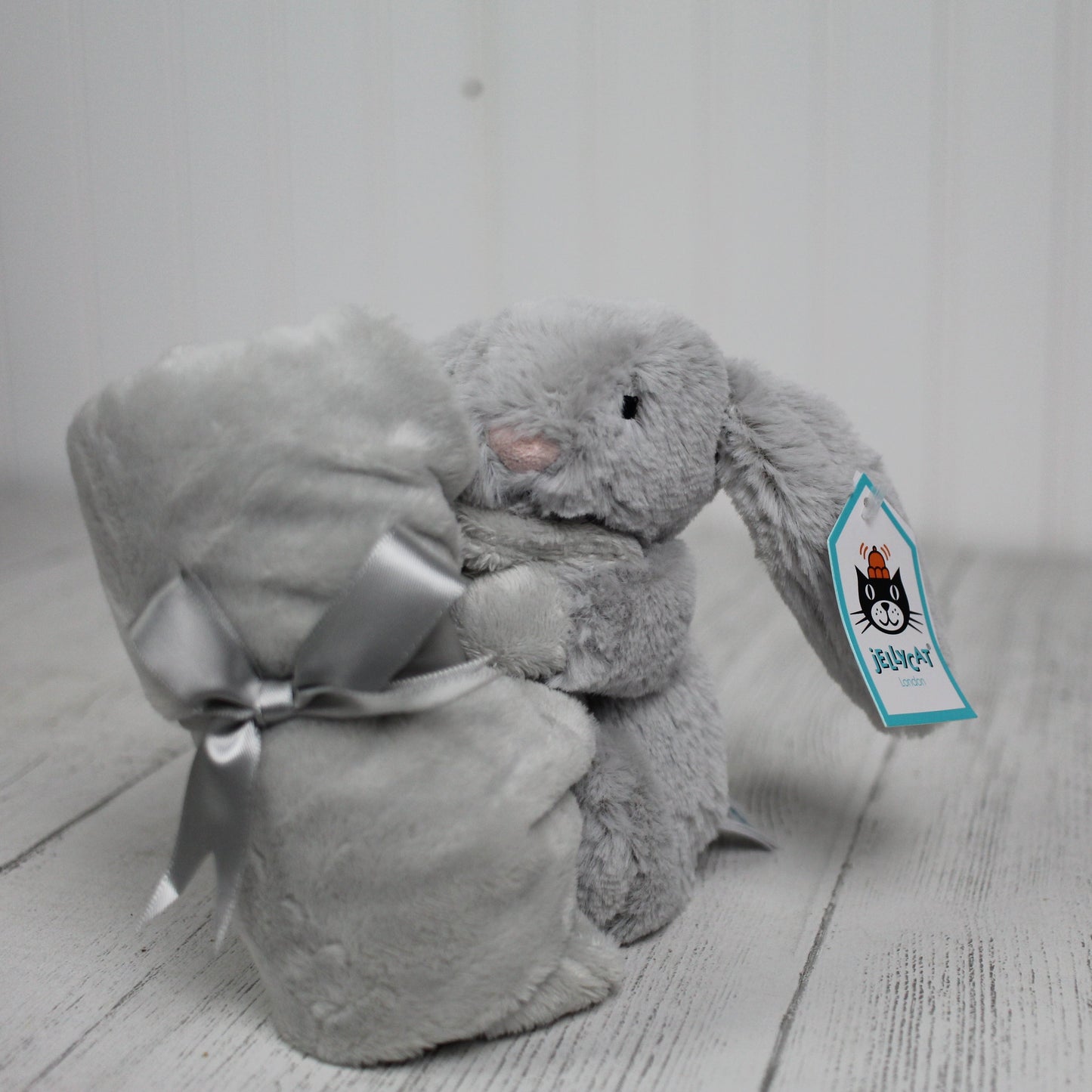 Bashful Grey Bunny Soother