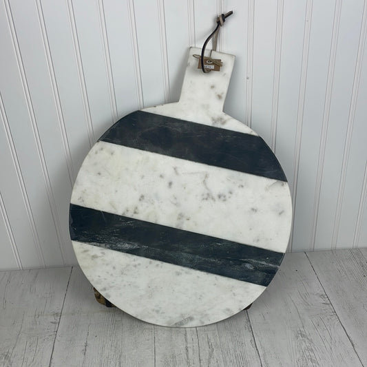 Black stripe marble board