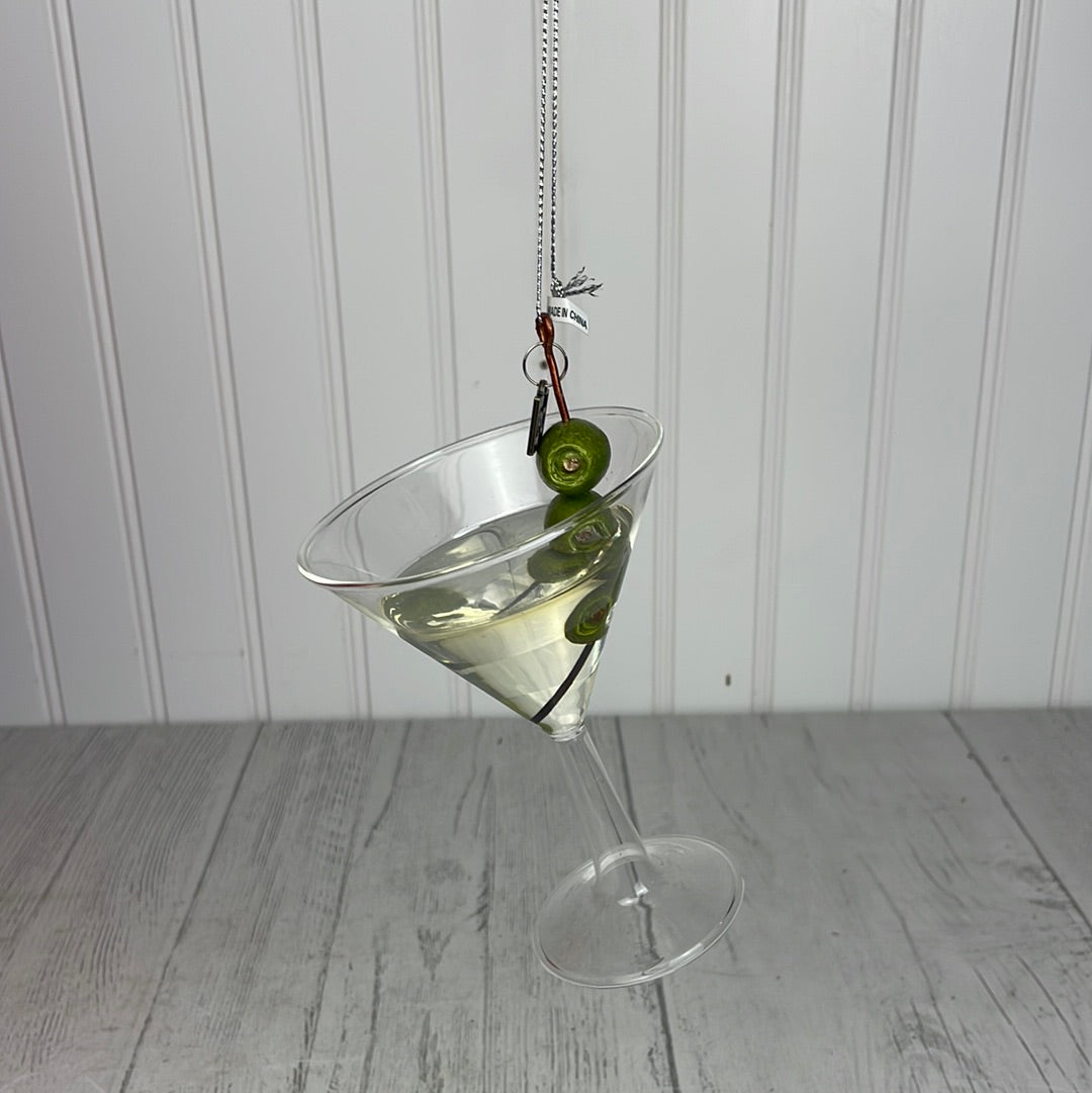 5.75" Martini Ornament