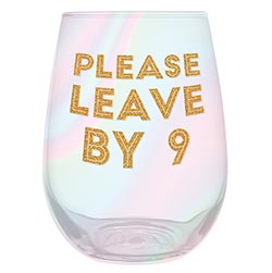 20oz Leave By 9 Wine Glass