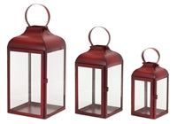 Red Lanterns Iron/Glass set