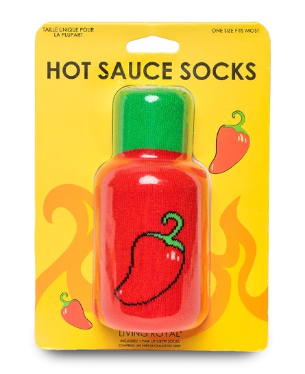 HOT SAUCE 3D CREW SOCK