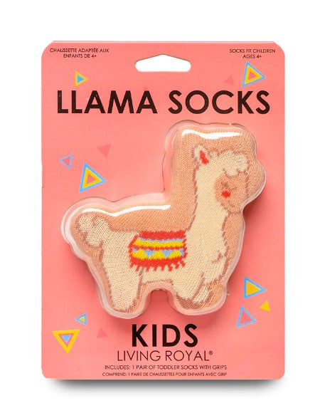 Kids Llama Socks